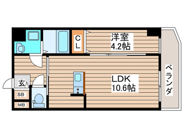 URBAN TERRACE ODAWARAの物件間取画像